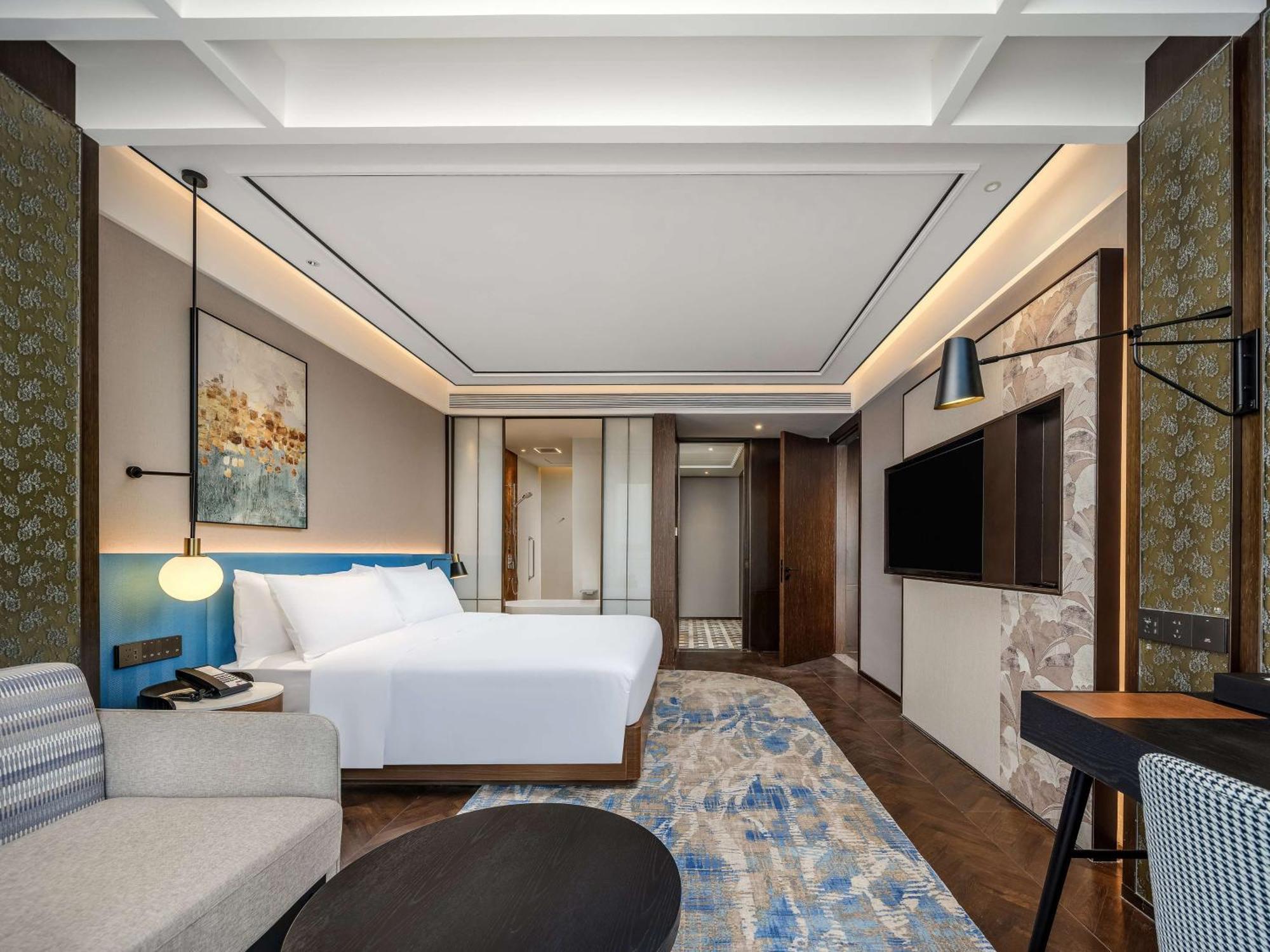Hilton Garden Inn Beijing Guomao Exteriér fotografie