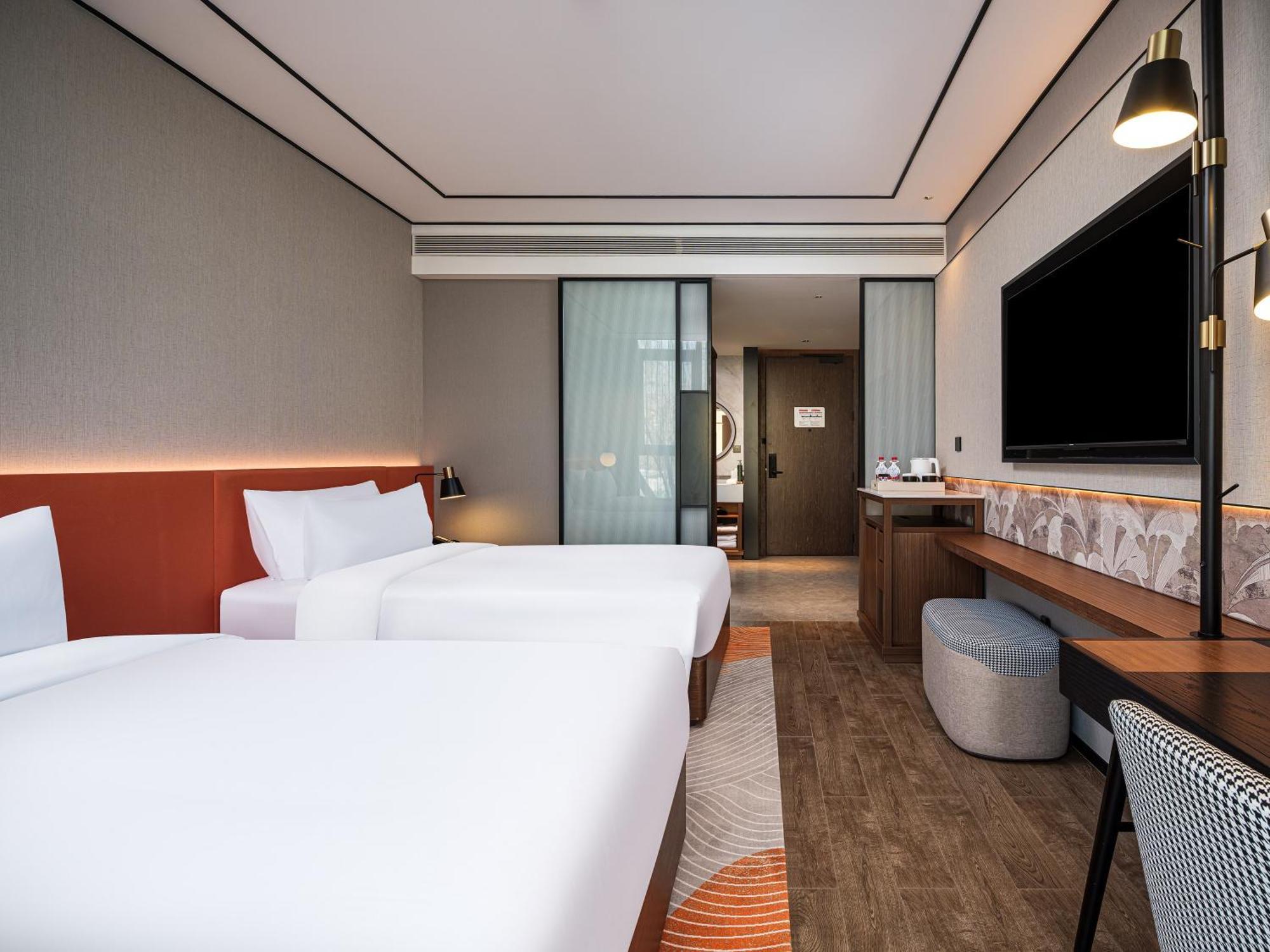Hilton Garden Inn Beijing Guomao Exteriér fotografie
