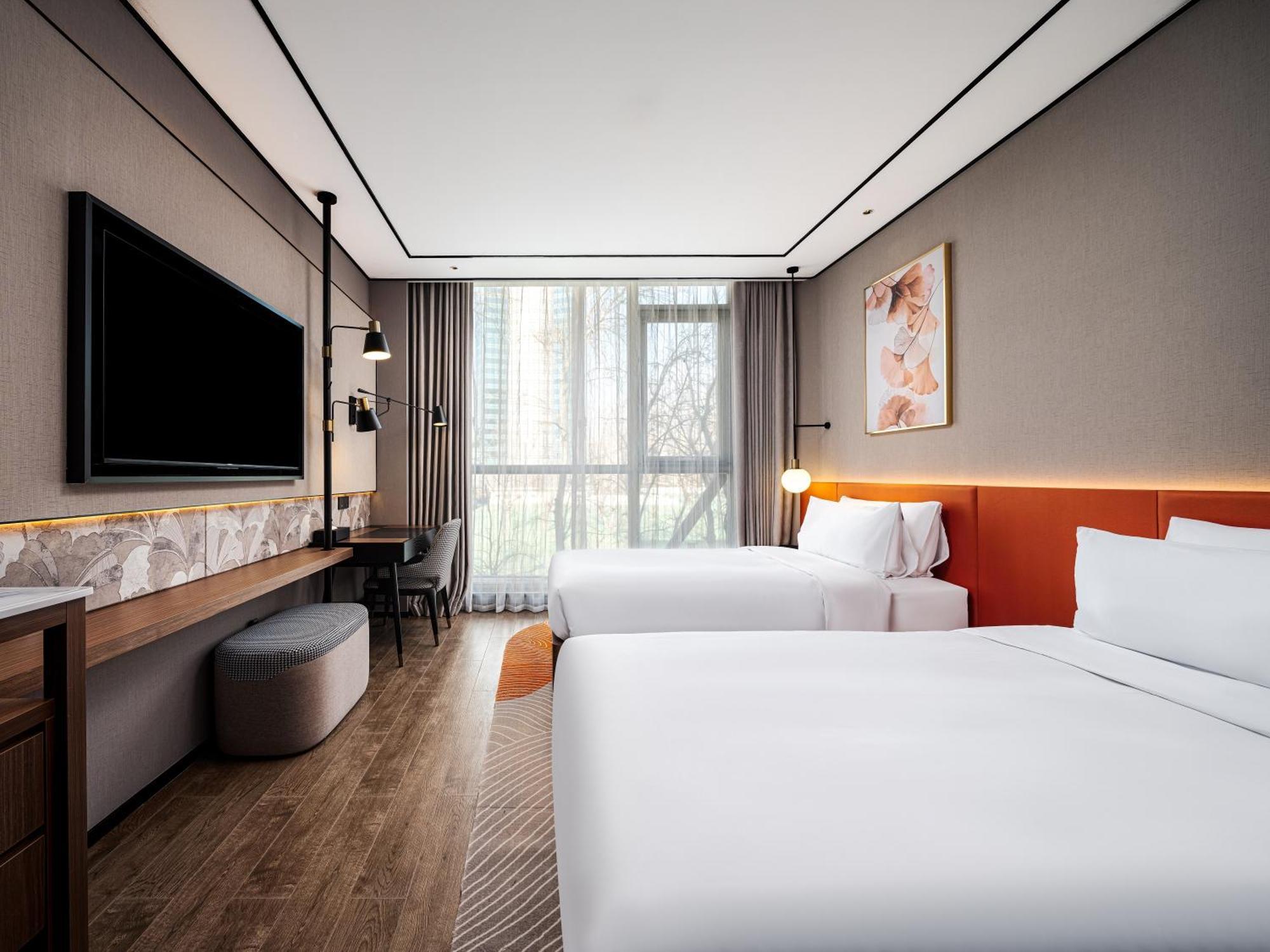 Hilton Garden Inn Beijing Guomao Exteriér fotografie